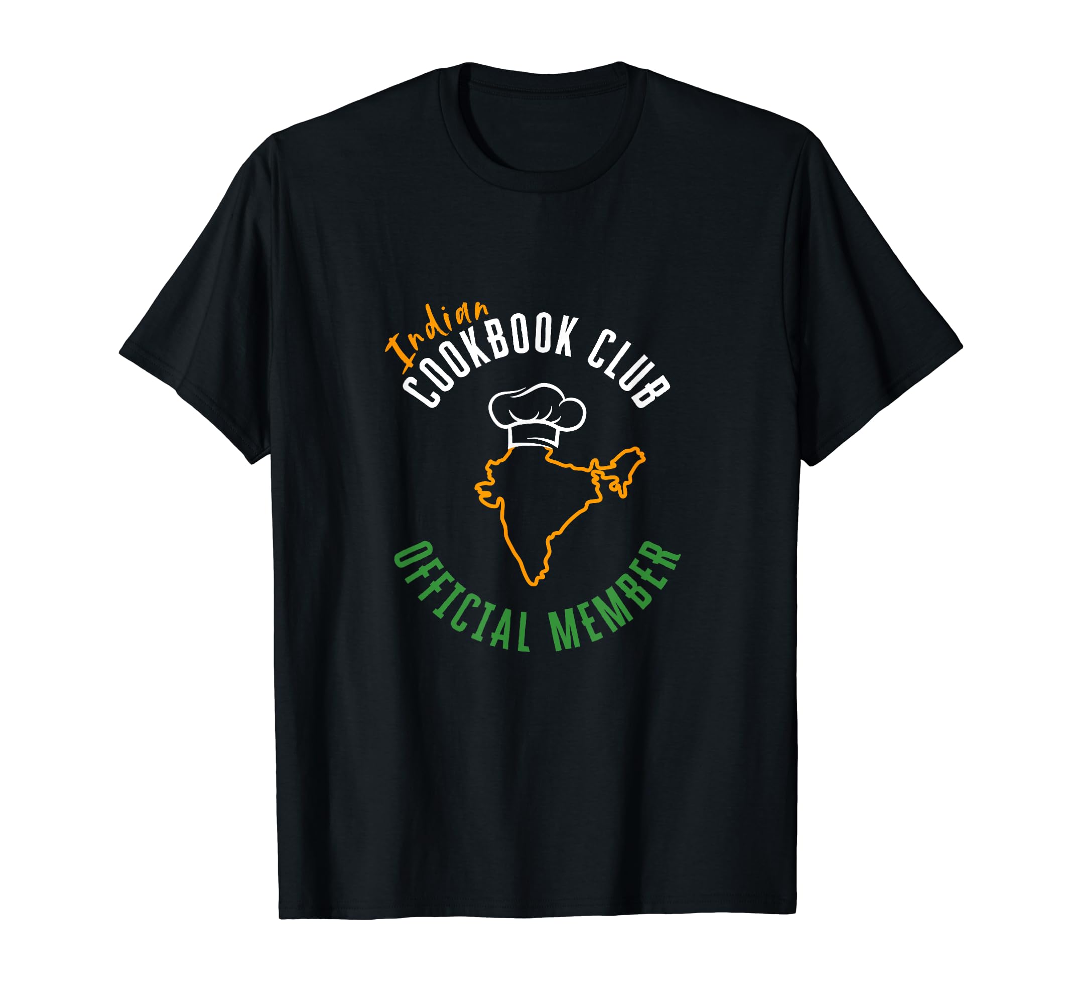 India Cookbook Club Member T-Shirt - Unique Graphic Men Women - T-Shirt, Sweatshirt, Hoodie