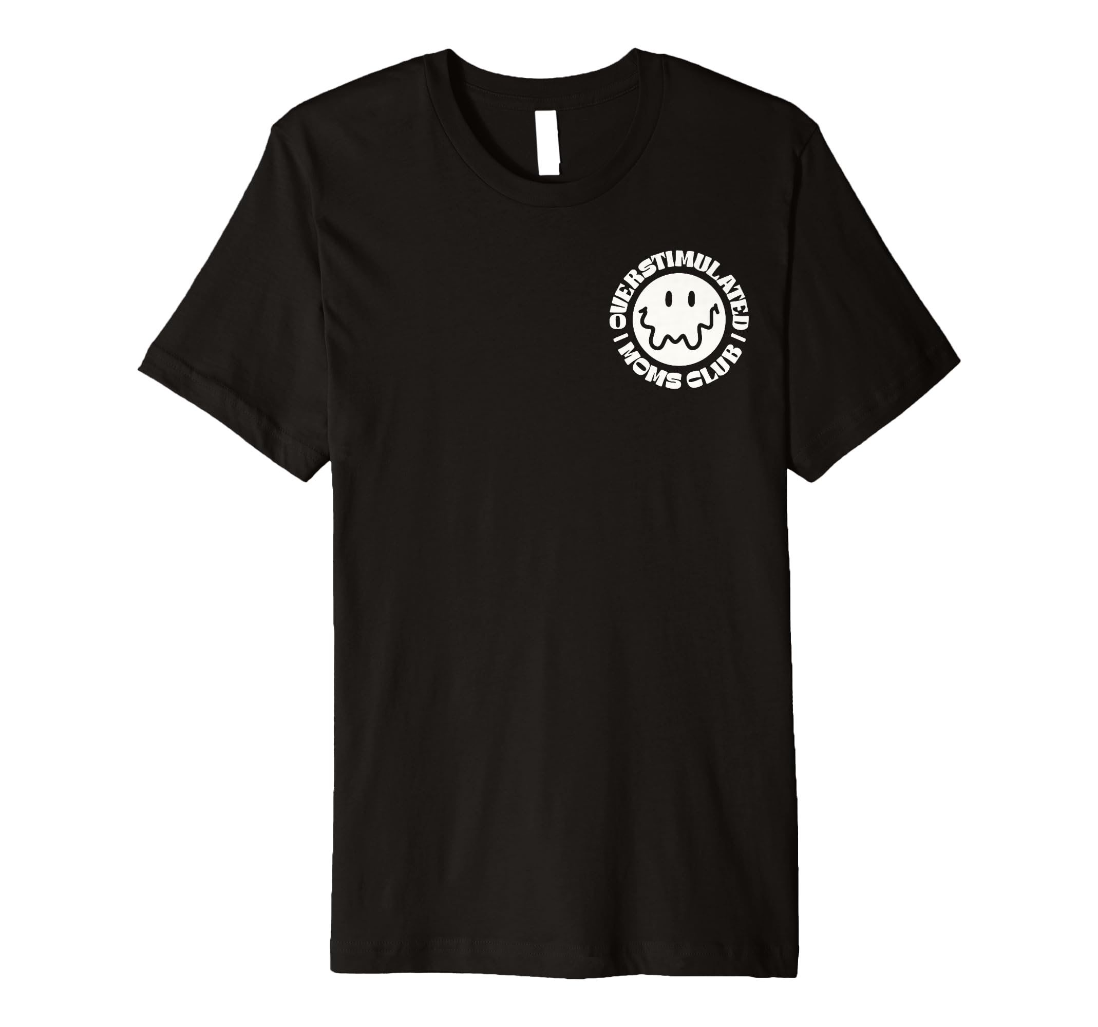 Overstimulated Moms Club Groovy T-Shirt - Casual Everyday Wear Men Women - T-Shirt, Sweatshirt, Hoodie