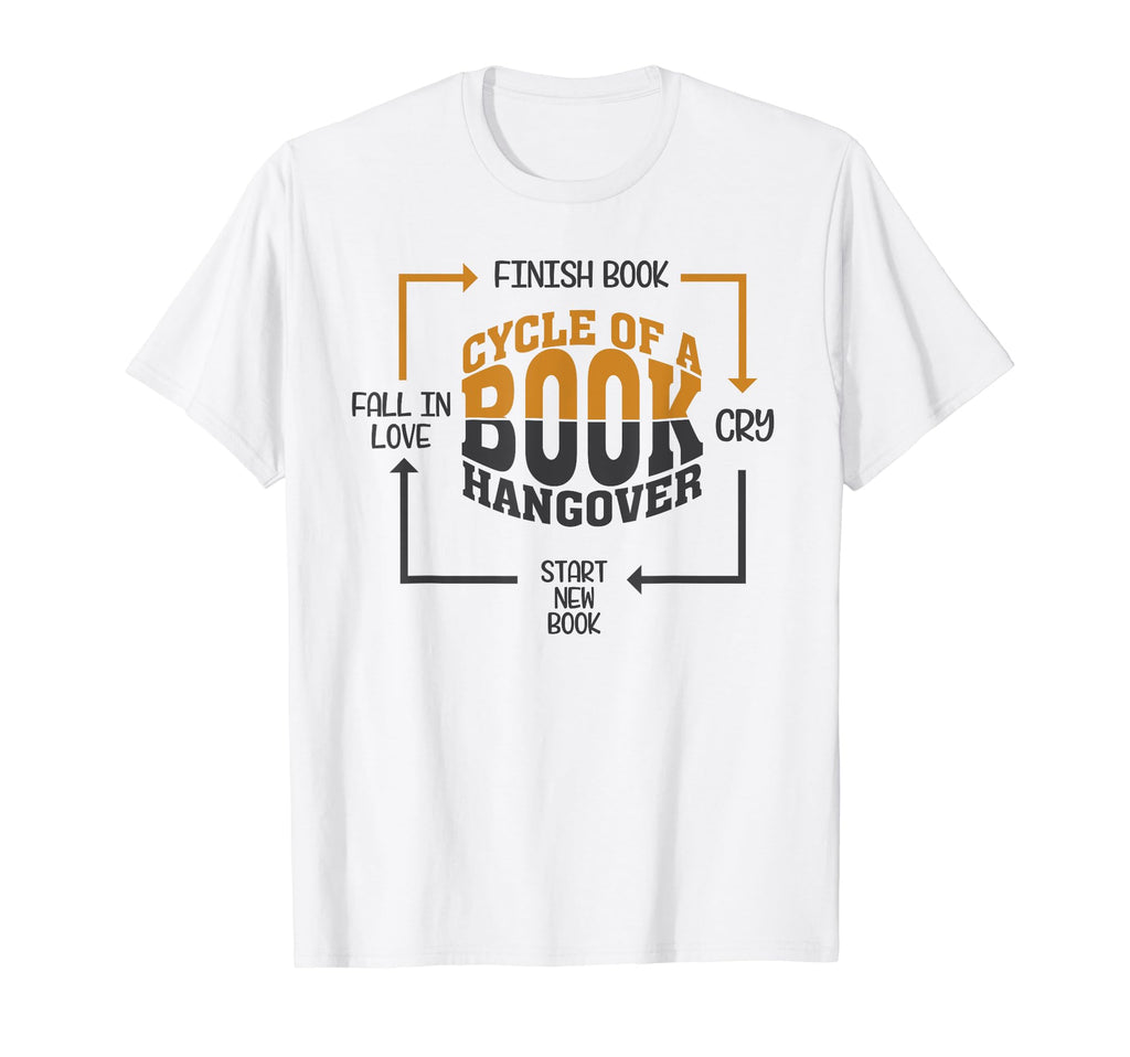 Cycle Book Hangover Shirts Bookworm T-Shirt - Trendy Graphic Unisex - T-Shirt, Sweatshirt, Hoodie
