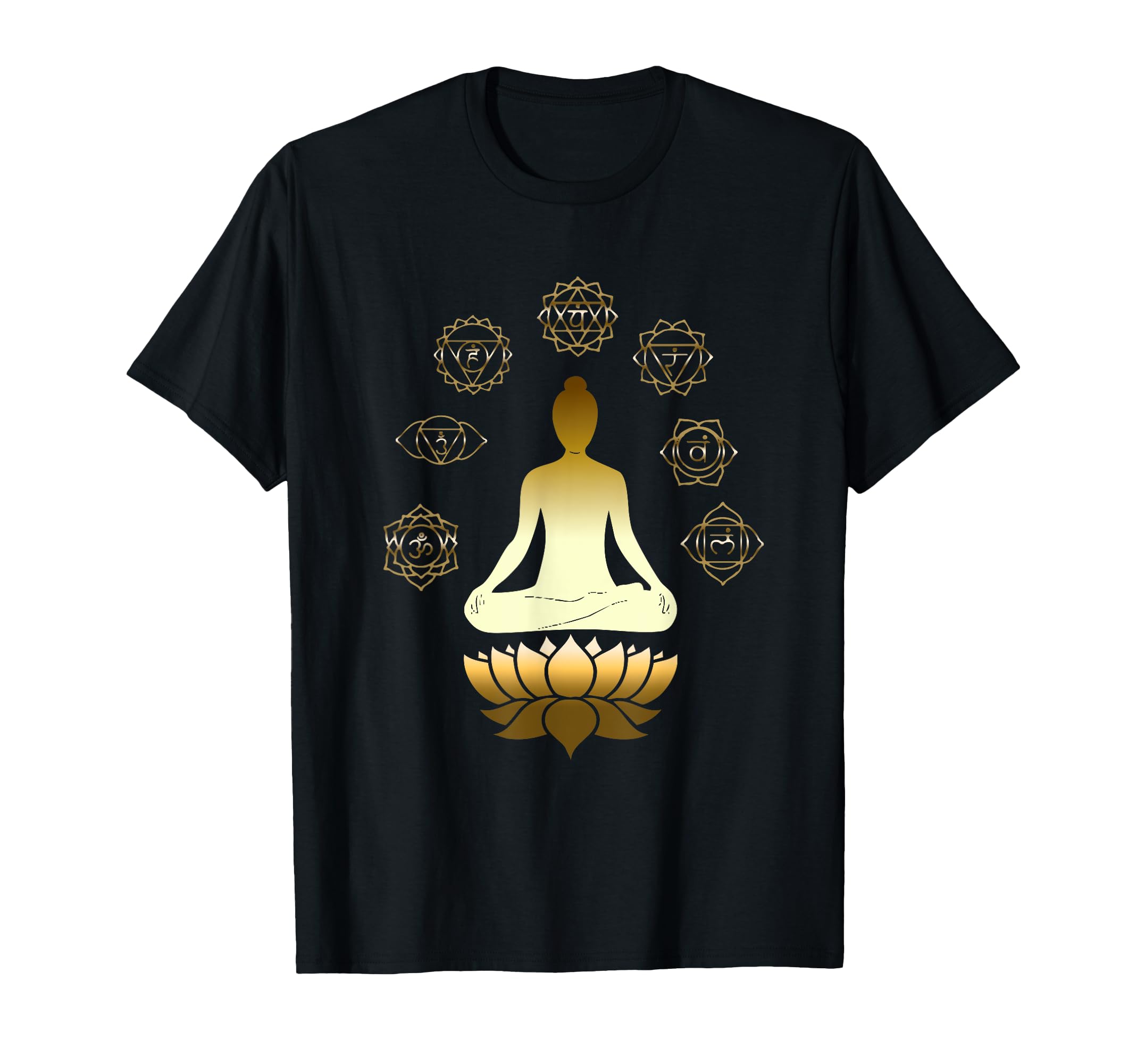 Chakras Zen Meditation Spiritual Yoga T-Shirt - Minimalist Print Unisex - T-Shirt, Sweatshirt, Hoodie