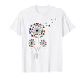 Reading Dandelion Flowers Book Nerd T-Shirt - Graphic Print for Adults - T-Shirt, Sweatshirt, Hoodie