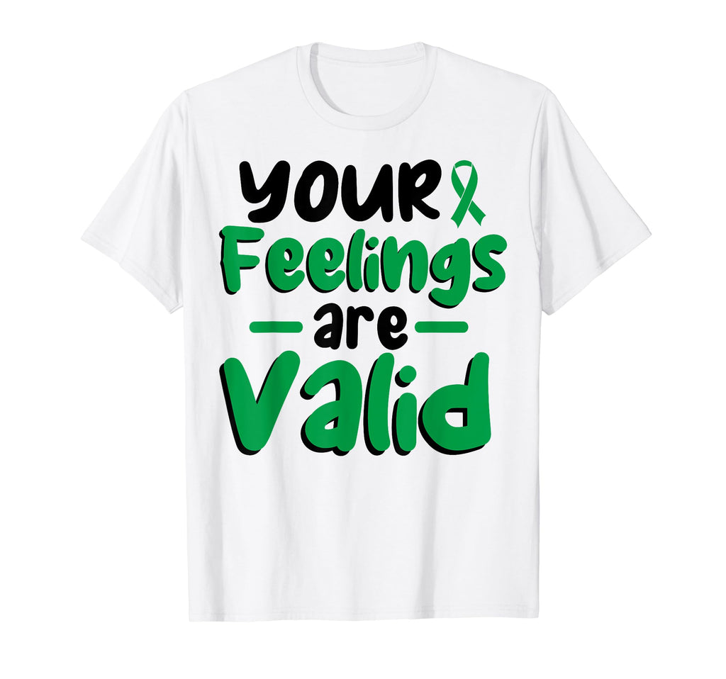 Your Feelings Are Valid Depression T-Shirt - Custom Art Print for Adults - T-Shirt, Sweatshirt, Hoodie