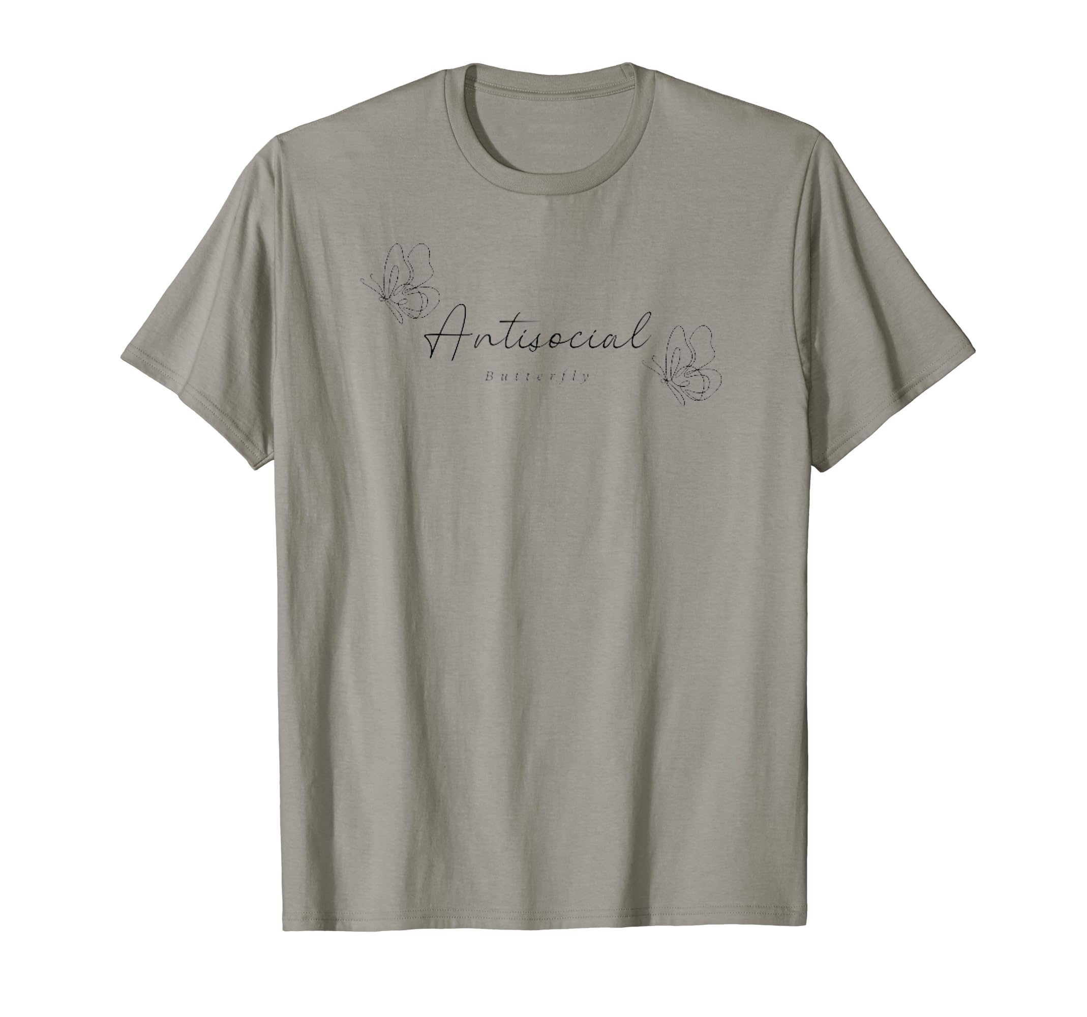 Antisocial Butterfly T-Shirt - Graphic Print for Adults - T-Shirt, Sweatshirt, Hoodie