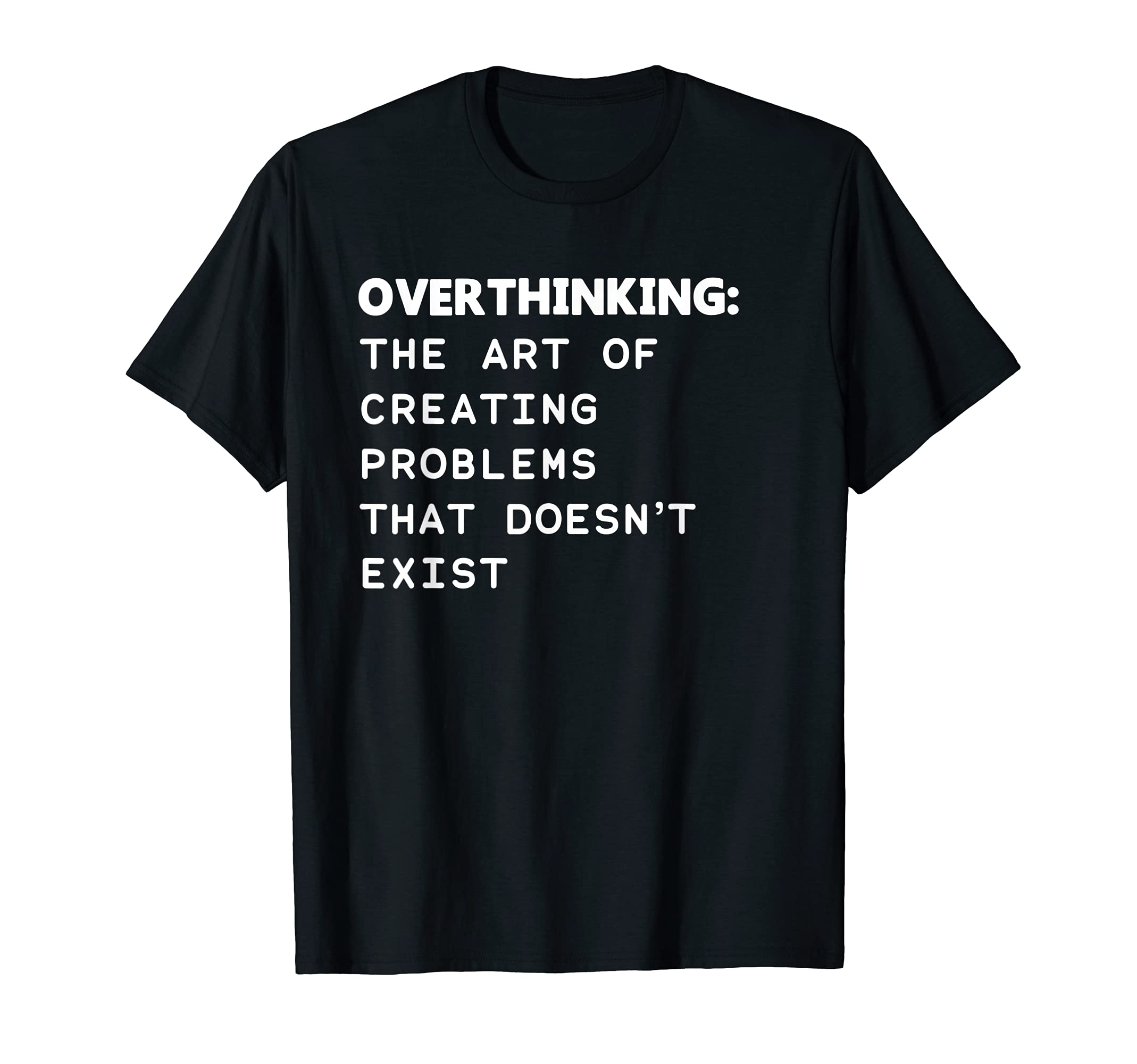 Overthinking Definition Funny Overthinker T-Shirt - Trendy Graphic Unisex - T-Shirt, Sweatshirt, Hoodie