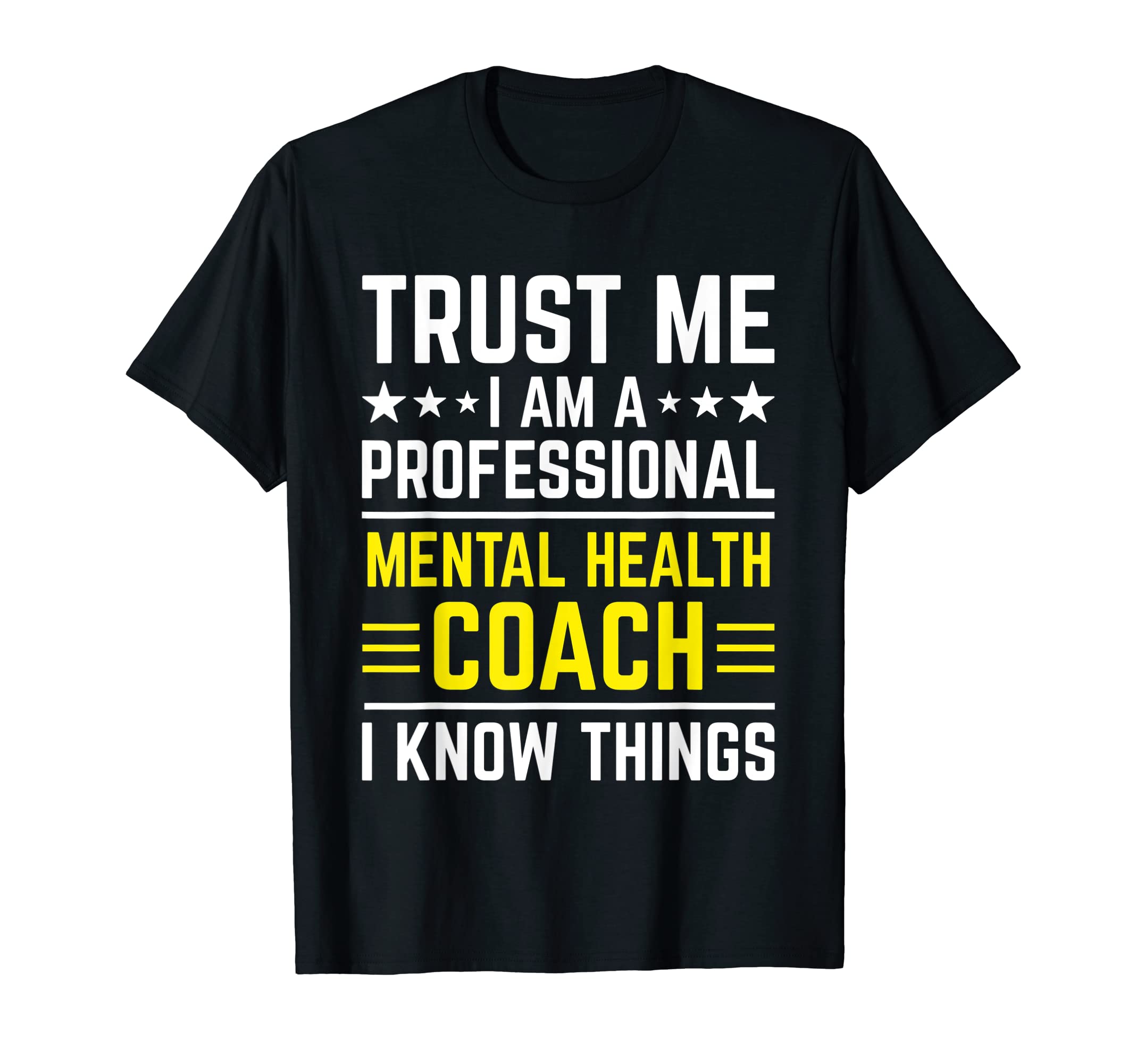 Professional Mental Health Coach T-Shirt - Minimalist Print for Adults - T-Shirt, Sweatshirt, Hoodie