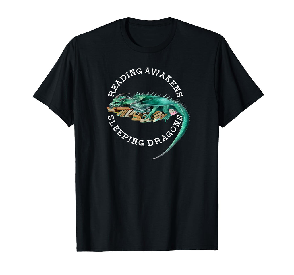 Reading Teacher Librarian Books T-Shirt - Custom Art Print for Adults - T-Shirt, Sweatshirt, Hoodie