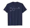 Dopamine Molecule T-Shirt - Aesthetic Graphic Men Women - T-Shirt, Sweatshirt, Hoodie