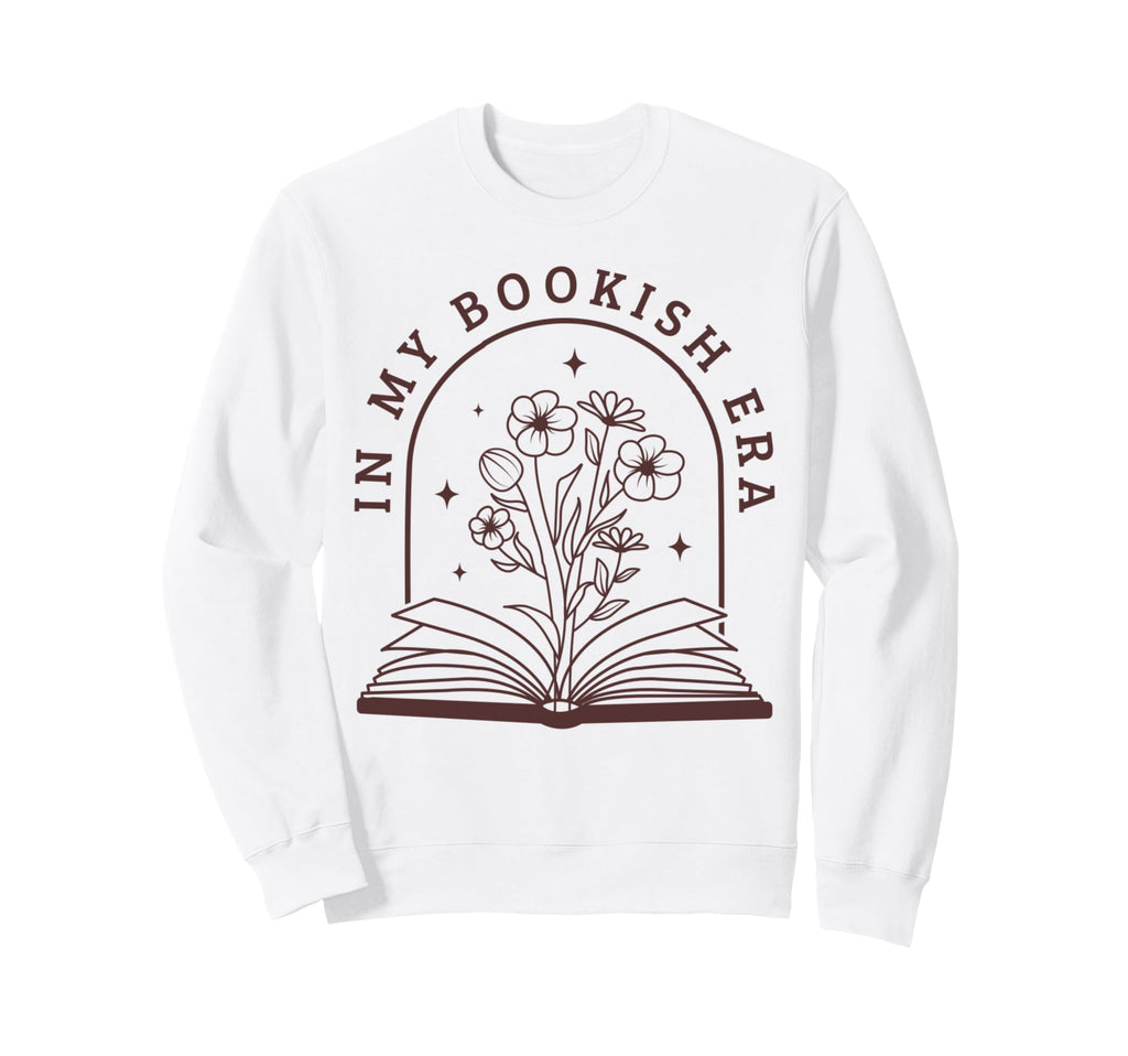 My Bookish Era Book Lover Sweatshirt - Minimalist Print Unisex - T-Shirt, Sweatshirt, Hoodie