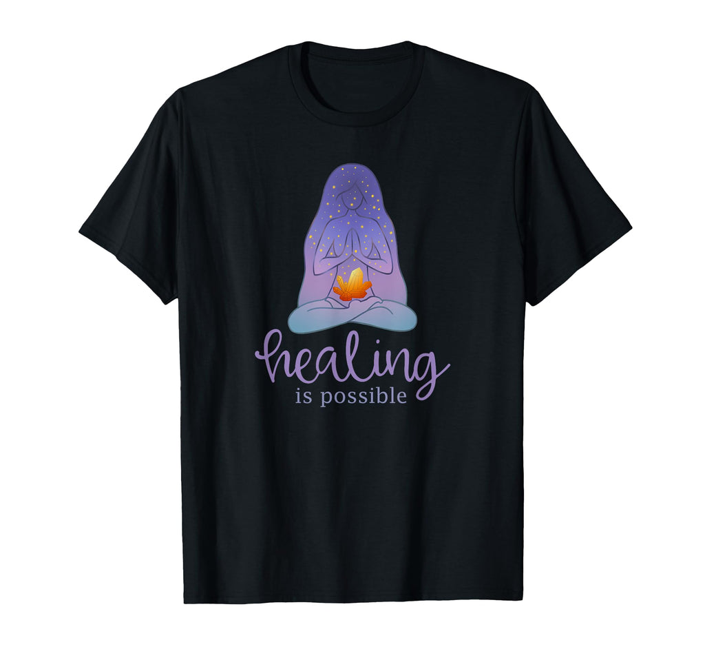 Spiritual Healing Crystals T-Shirt - Casual Everyday Wear Unisex - T-Shirt, Sweatshirt, Hoodie