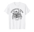 Antisocial Book Club Mom T-Shirt - Casual Everyday Wear for Adults - T-Shirt, Sweatshirt, Hoodie