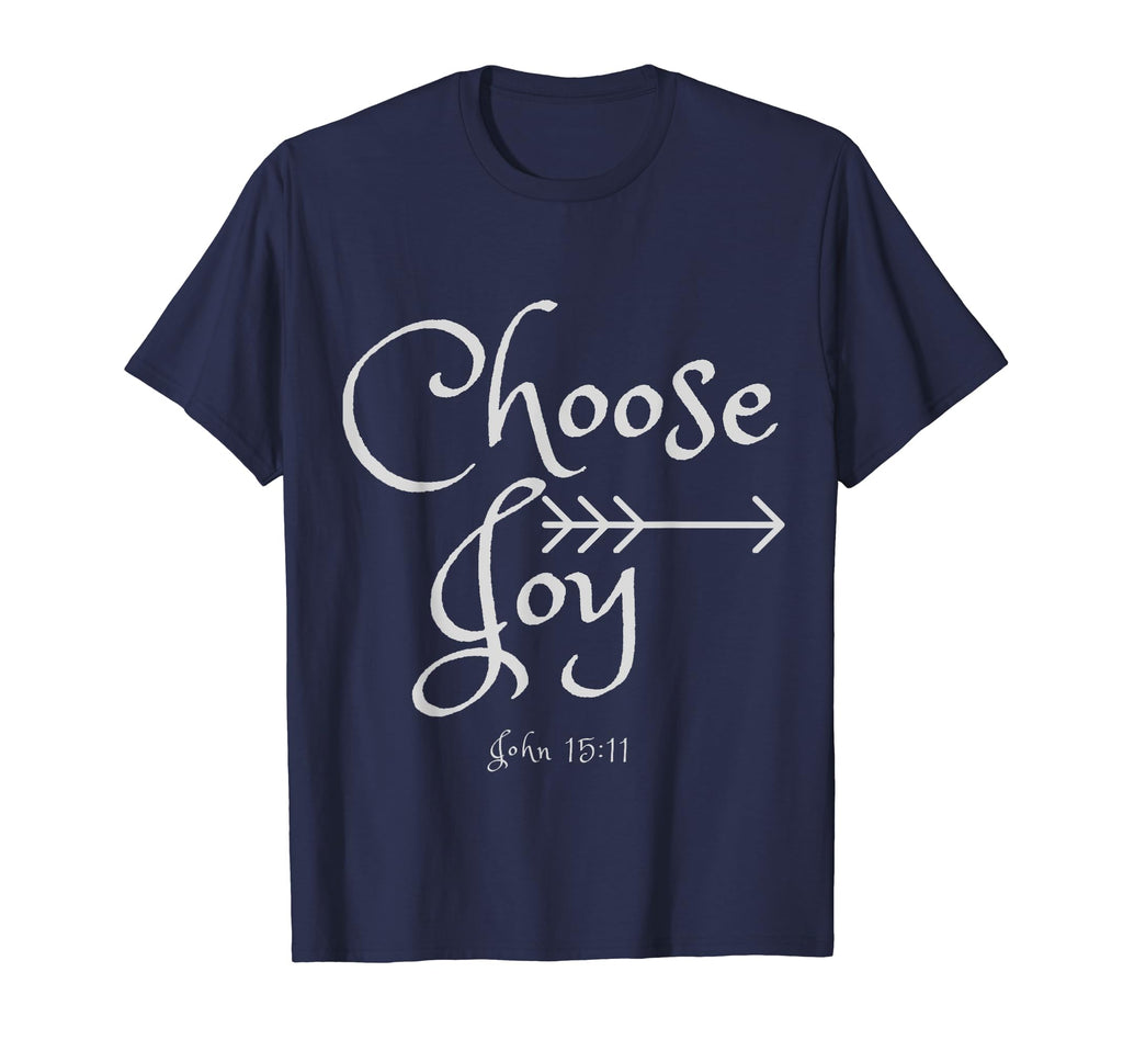 Choose Joy John 15 11 Grey T-Shirt - Custom Art Print for Adults - T-Shirt, Sweatshirt, Hoodie