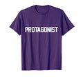 Protagonist Funny English Literature T-Shirt - Trendy Graphic Men Women - T-Shirt, Sweatshirt, Hoodie