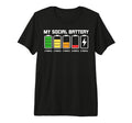 My Social Battery Funny Introvert T-Shirt - Custom Art Print for Adults - T-Shirt, Sweatshirt, Hoodie