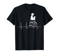 Reading Heartbeat Book Lover T-Shirt - Streetwear Style for Adults - T-Shirt, Sweatshirt, Hoodie