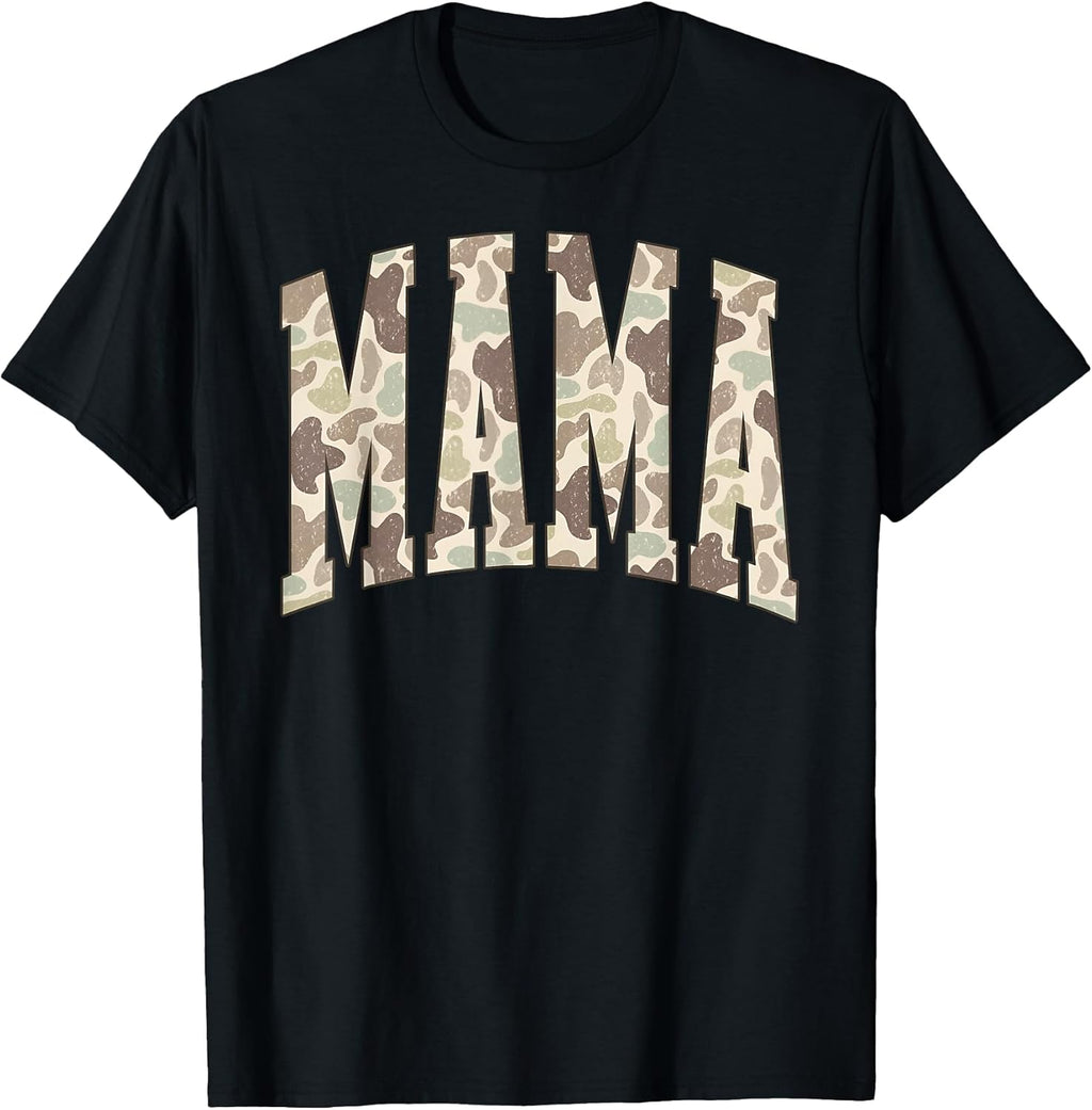 Mama Camouflage Mommy Happy Mother's Day Mom Life Unisex T-shirt, Sweatshirt, Hoodie, Long Sleeve Tee - T-Shirt, Sweatshirt, Hoodie
