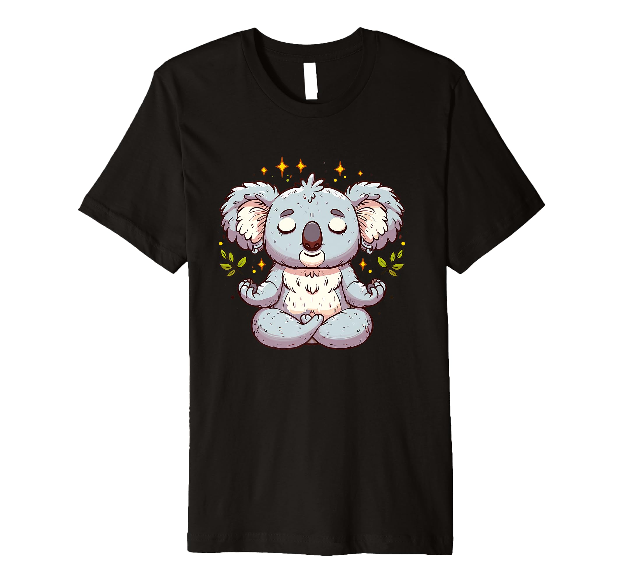 Meditation Koala Yoga Pose Relaxing T-Shirt - Novelty Apparel for Adults - T-Shirt, Sweatshirt, Hoodie