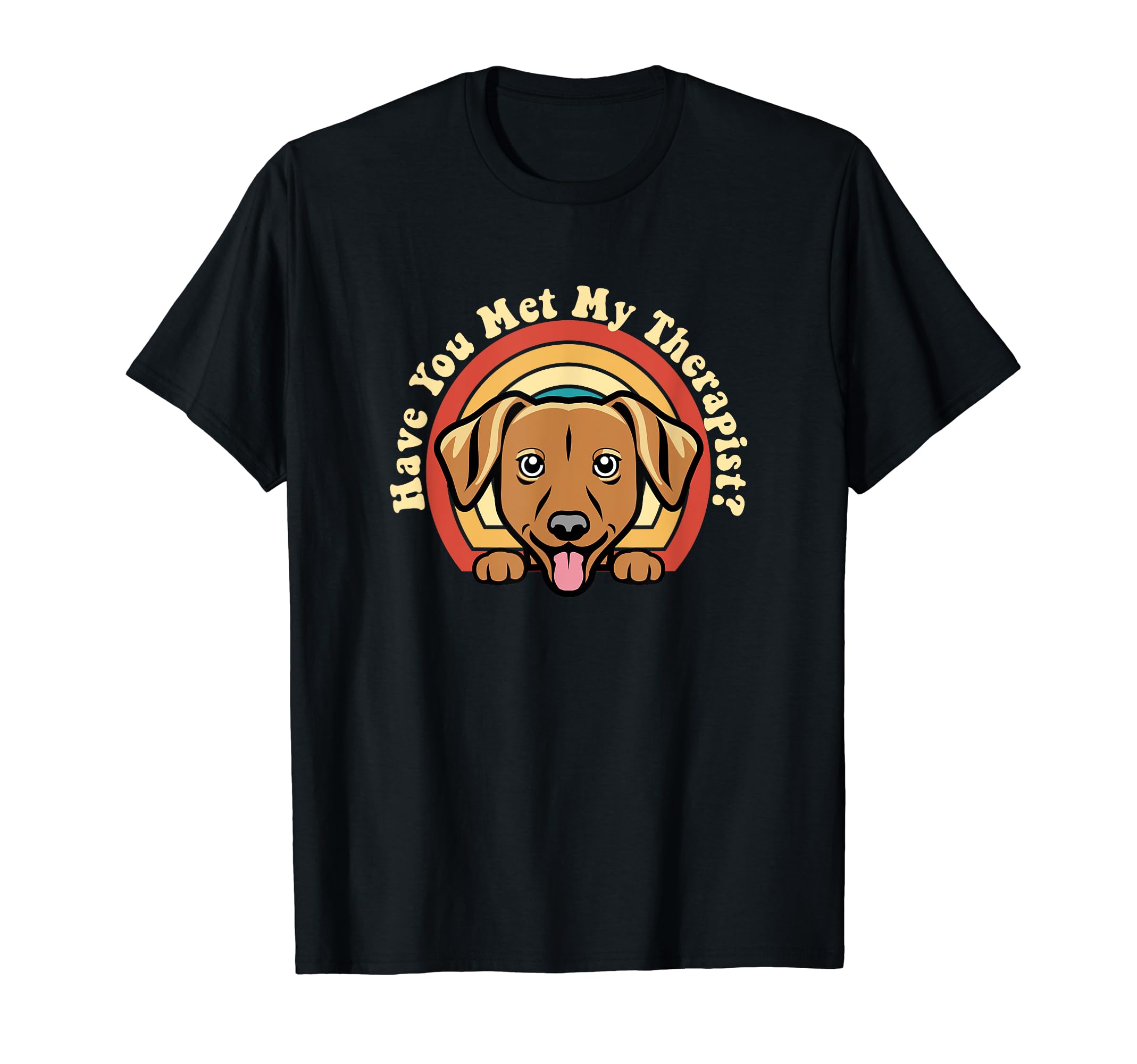 Emotional Support Therapy Dog T-Shirt - Novelty Apparel for Adults - T-Shirt, Sweatshirt, Hoodie