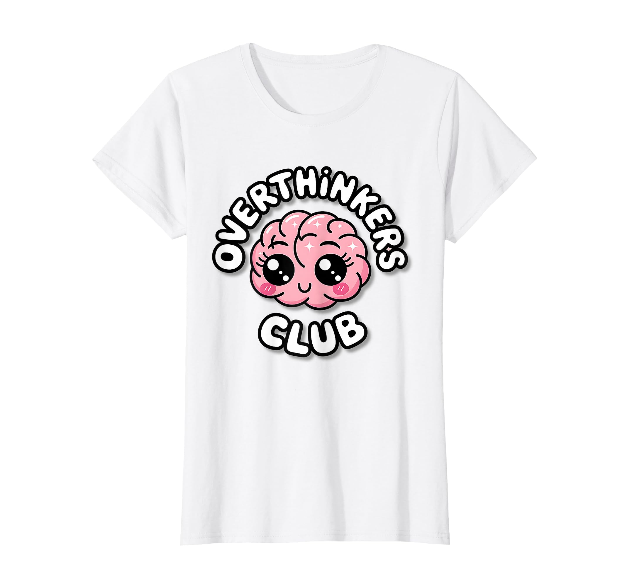 Womens Overthinkers Club Mental Health T-Shirt - Graphic Print Unisex - T-Shirt, Sweatshirt, Hoodie