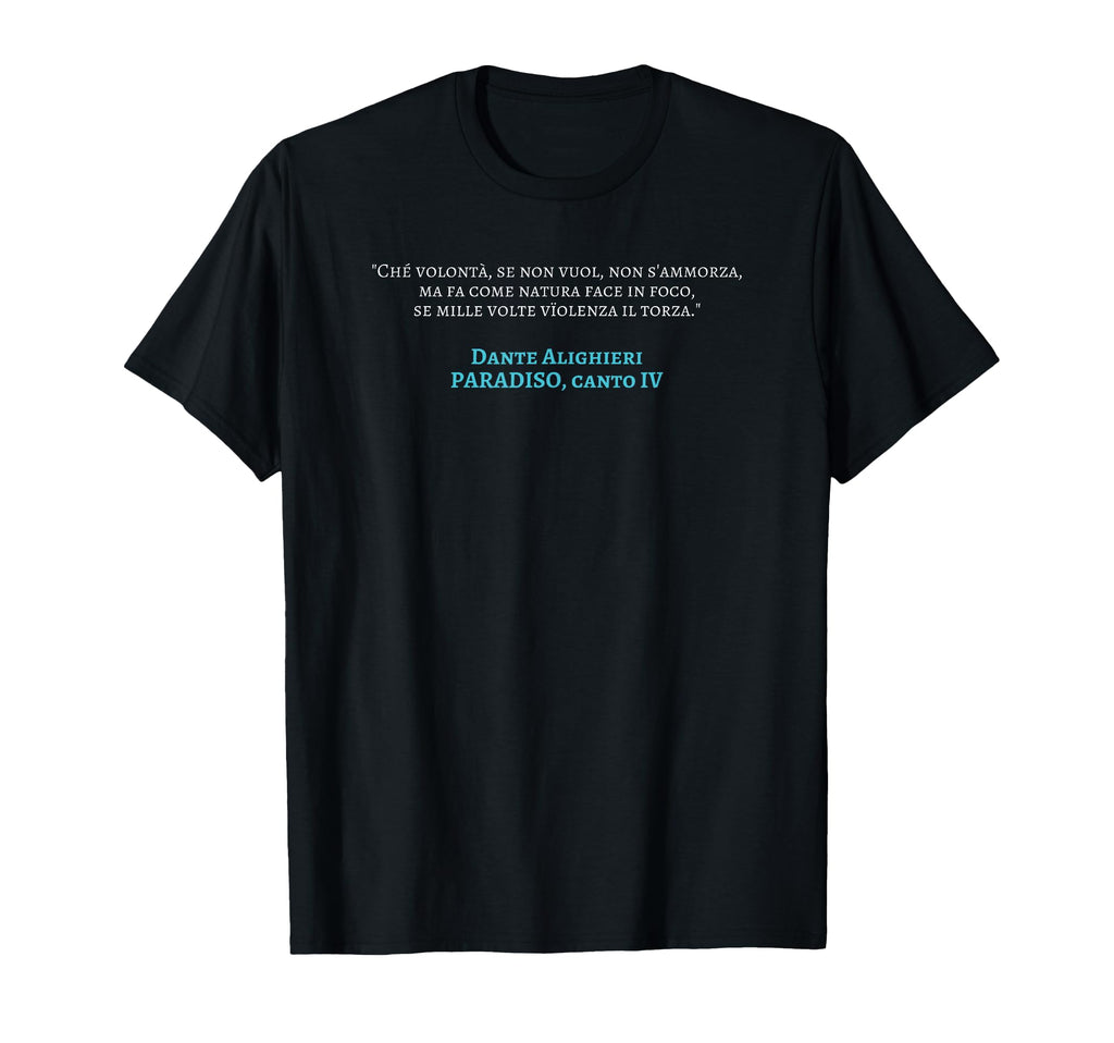 Divine Comedy Paradiso Human Will T-Shirt - Custom Art Print for Adults - T-Shirt, Sweatshirt, Hoodie
