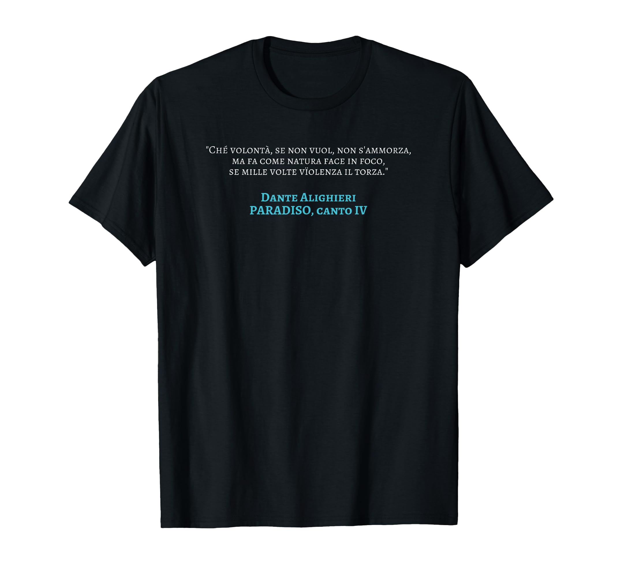 Divine Comedy Paradiso Human Will T-Shirt - Custom Art Print for Adults - T-Shirt, Sweatshirt, Hoodie
