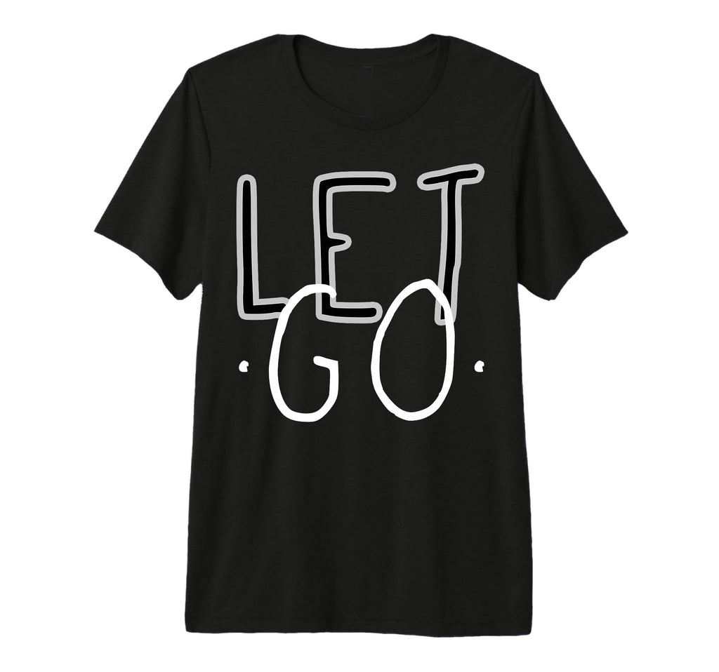 Let Go Mindfulness Meditation Yoga Zen T-Shirt - Unique Graphic Men Women - T-Shirt, Sweatshirt, Hoodie