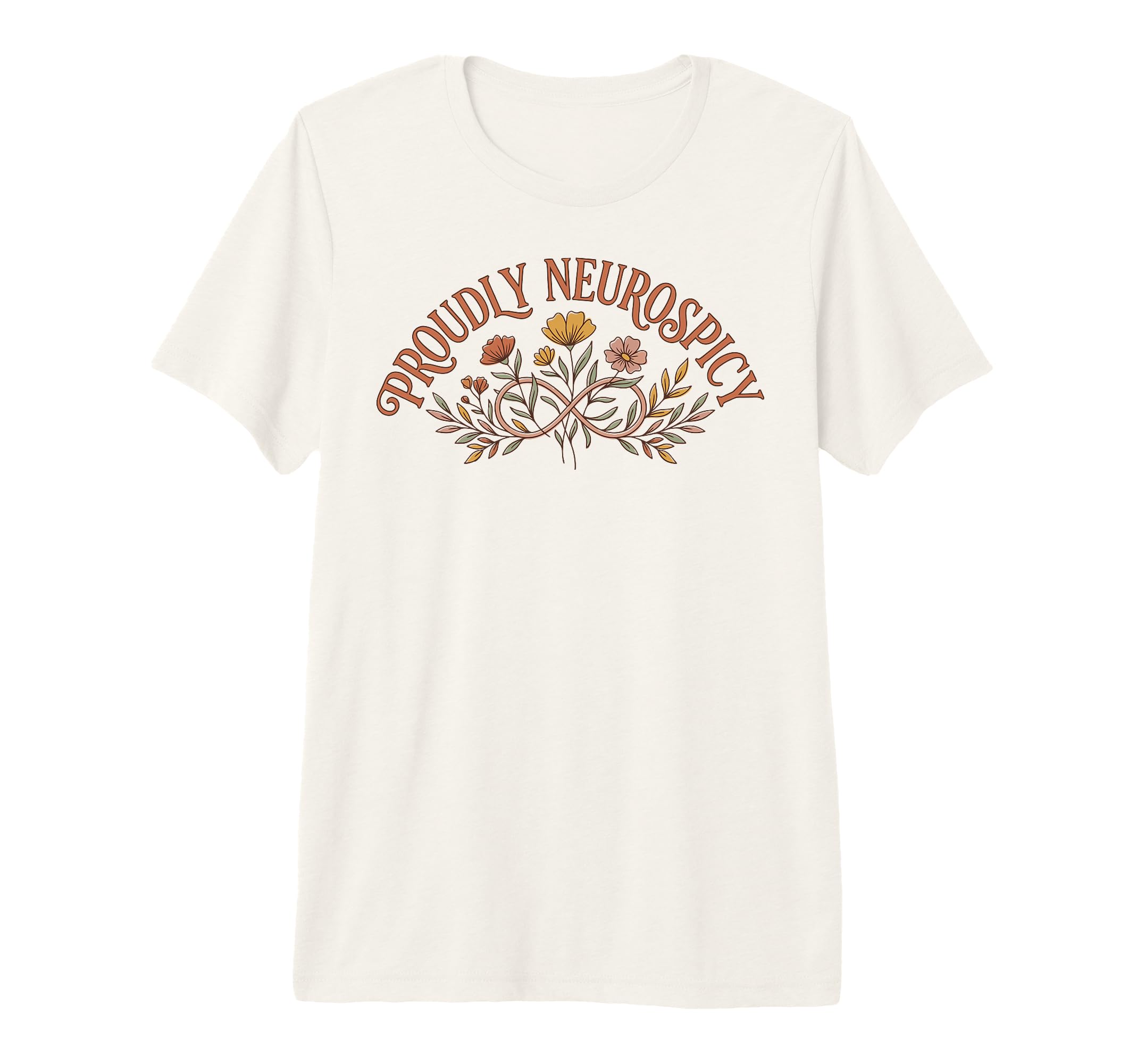 Neurospicy Brain Neurodivergent Adhd T-Shirt - Casual Everyday Wear Unisex - T-Shirt, Sweatshirt, Hoodie