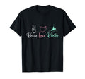 Peace Love Pilates Lover Mind Body T-Shirt - Unique Graphic Men Women - T-Shirt, Sweatshirt, Hoodie