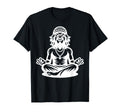 Meditating Figure Artistic T-Shirt - Fun Novelty Design for Adults - T-Shirt, Sweatshirt, Hoodie