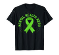 Mental Health Hero Green Mental Health T-Shirt - Unique Graphic for Adults - T-Shirt, Sweatshirt, Hoodie