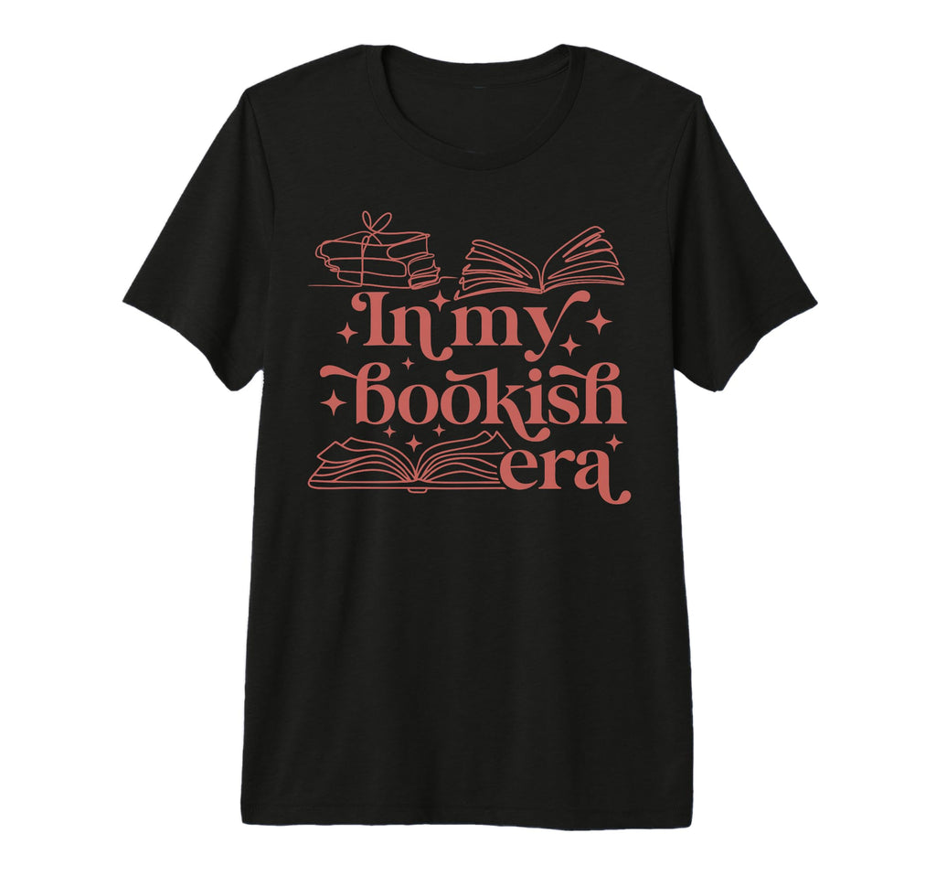 My Bookish Era Book Lover Tri Blend T-Shirt - Fun Novelty Design Men Women - T-Shirt, Sweatshirt, Hoodie
