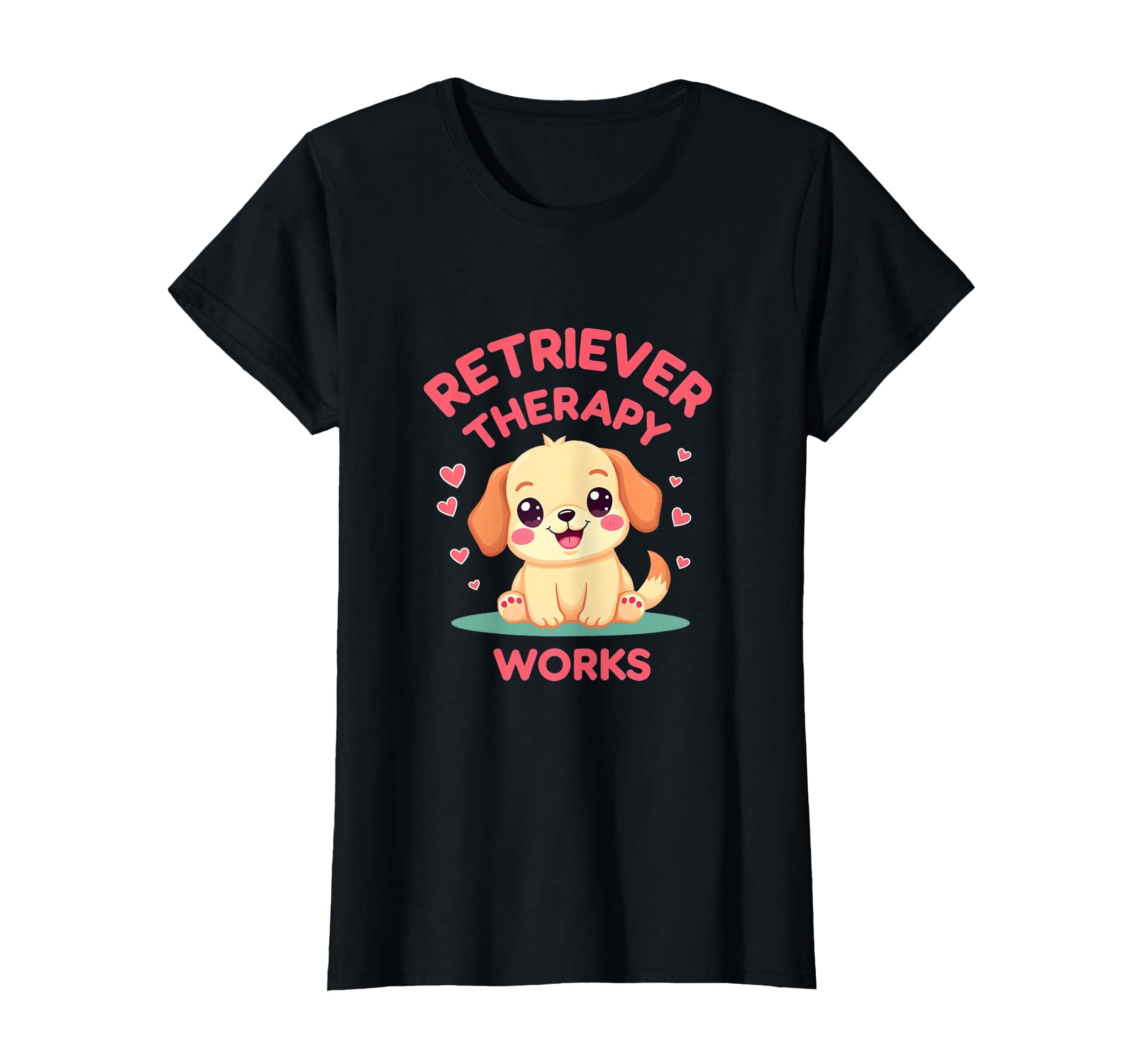 Retriever Therapy Works Golden Retriever T-Shirt - Streetwear Style Unisex - T-Shirt, Sweatshirt, Hoodie