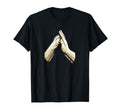 Geometric Dog Paw High Five Human Animal T-Shirt - Trendy Graphic Unisex - T-Shirt, Sweatshirt, Hoodie