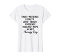 Womens Therapy Dog Team Loving Words T-Shirt - Aesthetic Graphic Unisex - T-Shirt, Sweatshirt, Hoodie