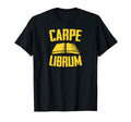 Carpe Librum Latin Language Lover Book T-Shirt - Aesthetic Graphic Unisex - T-Shirt, Sweatshirt, Hoodie