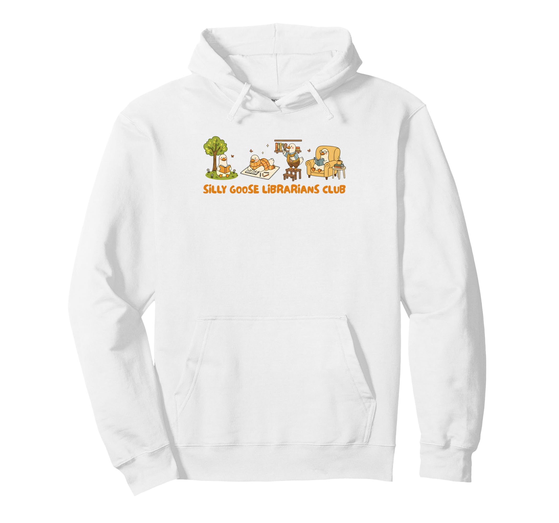 Reading Book Lover Books Library Silly Hoodie - Minimalist Print Unisex - T-Shirt, Sweatshirt, Hoodie