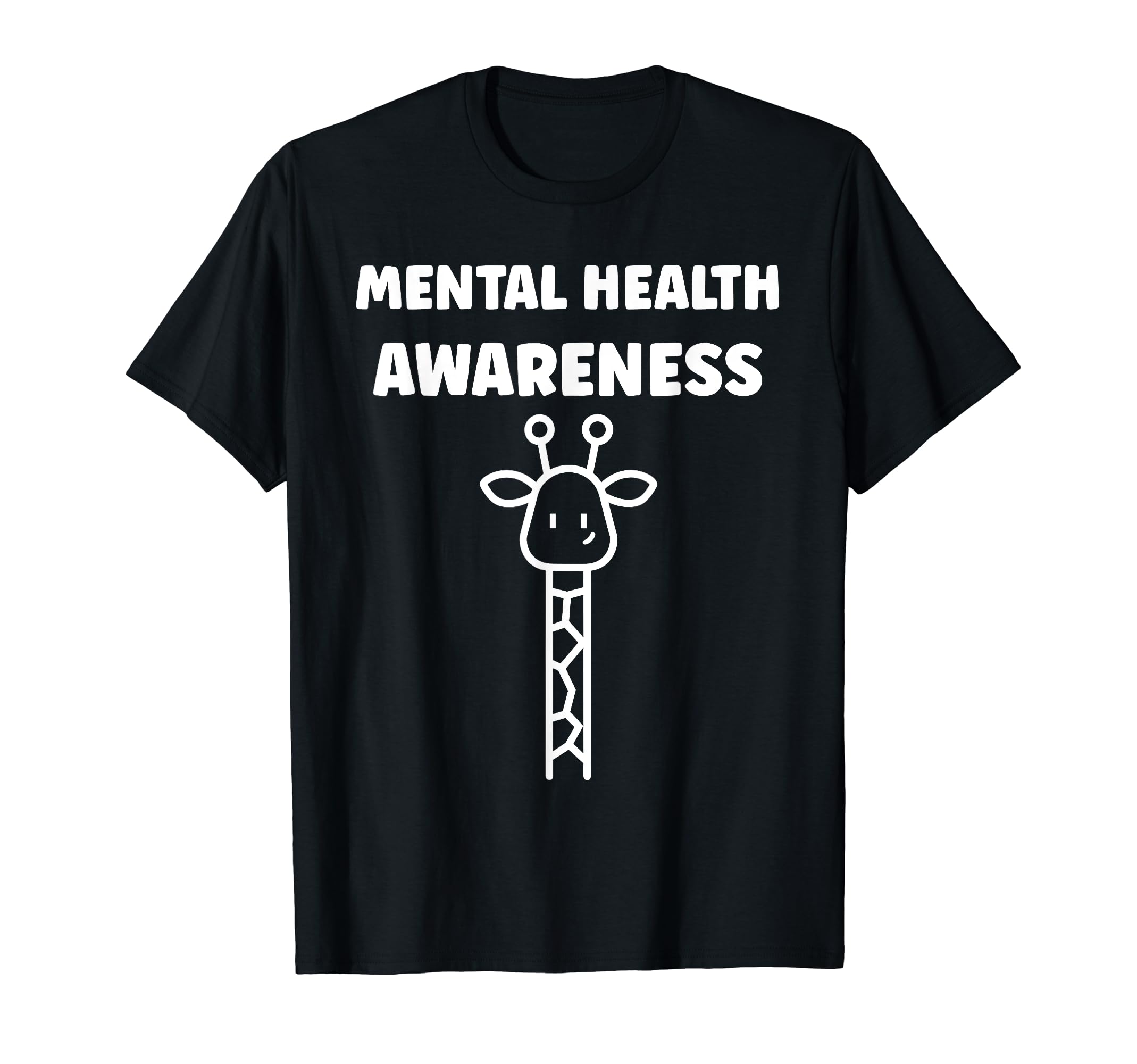Giraffe Brain Illness Animal Mental T-Shirt - Unique Graphic for Adults - T-Shirt, Sweatshirt, Hoodie