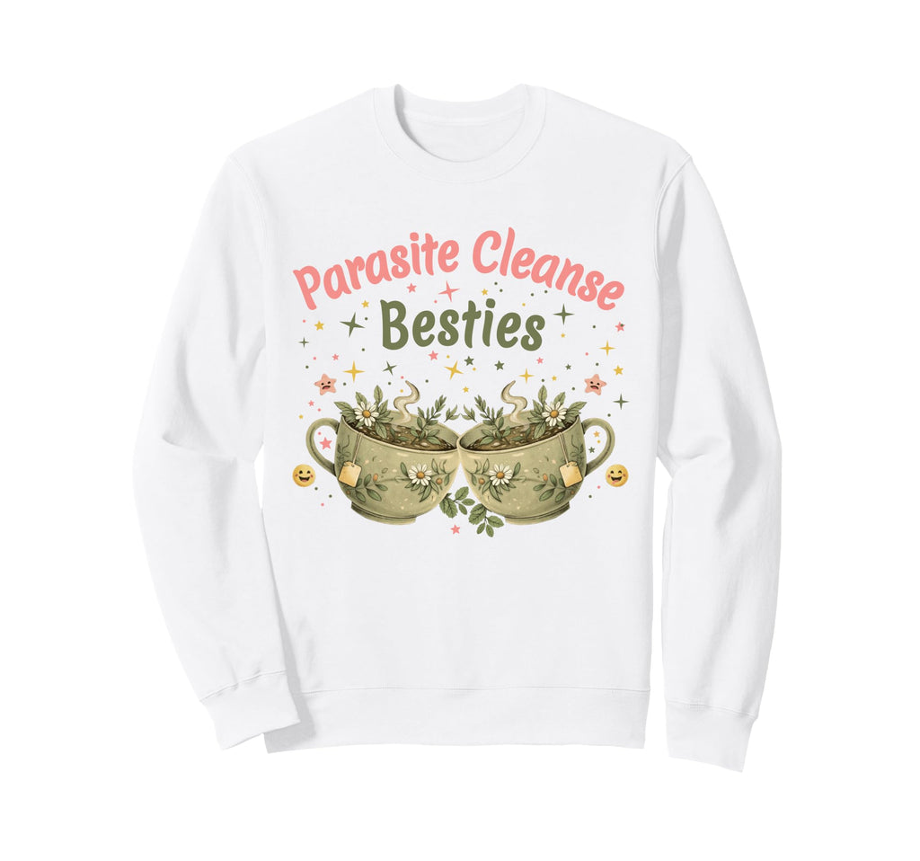 Funny Wellness Vibes Aesthetic Tea Sweatshirt - Aesthetic Graphic Unisex - T-Shirt, Sweatshirt, Hoodie
