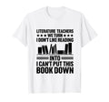 Literature Teacher School Teacher T-Shirt - Custom Art Print Men Women - T-Shirt, Sweatshirt, Hoodie