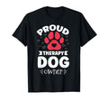 Therapy Dog Team Therapy Dog Mom Dad T-Shirt - Fun Novelty Design Unisex - T-Shirt, Sweatshirt, Hoodie