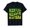 Mental Health Matters Brain T-Shirt - Casual Everyday Wear for Adults - T-Shirt, Sweatshirt, Hoodie
