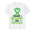 Some Wounds Are Invisible Mental T-Shirt - Trendy Graphic for Adults - T-Shirt, Sweatshirt, Hoodie
