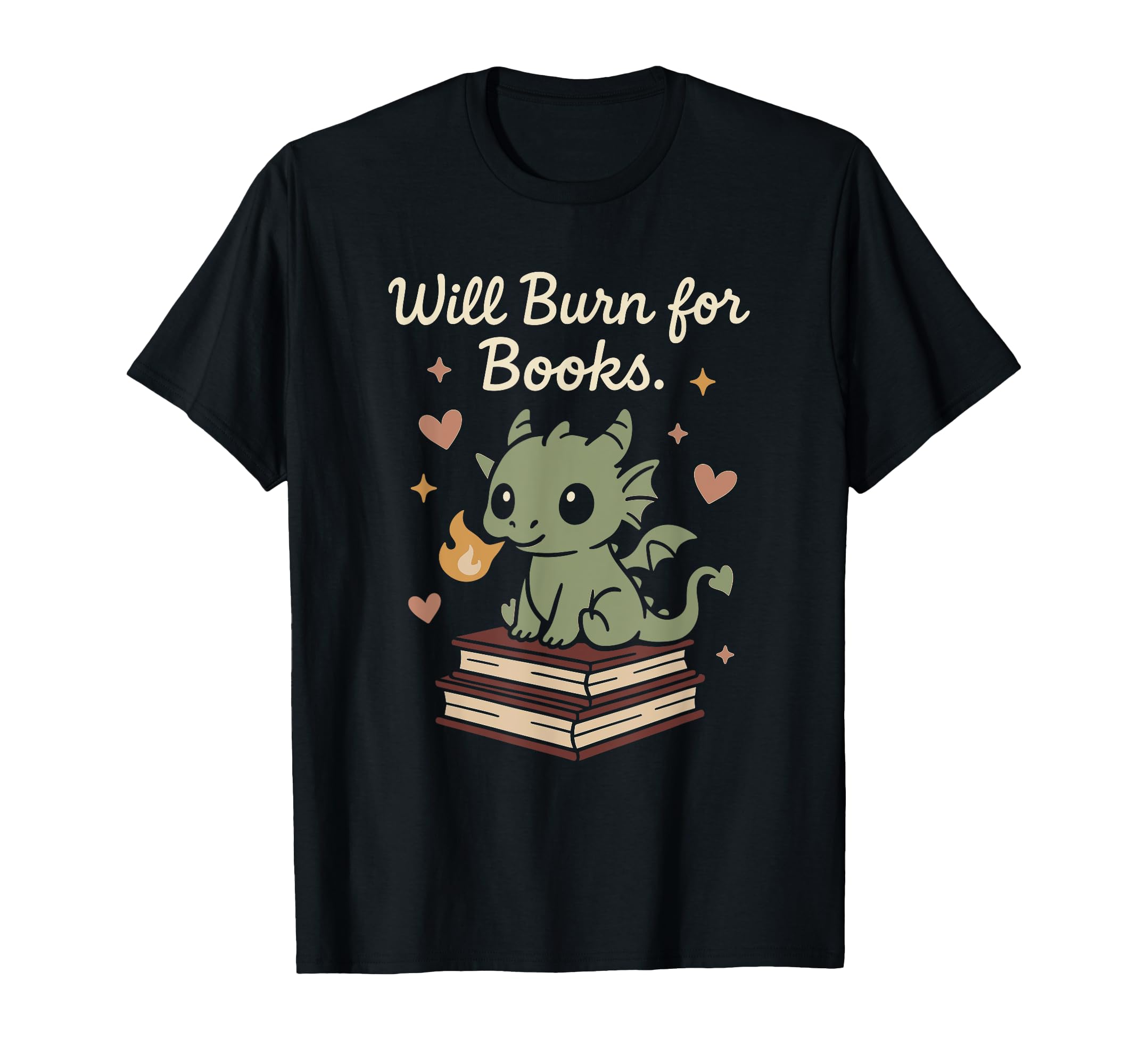 Book Dragon Fantasy Reader Cozy T-Shirt - Novelty Apparel for Adults - T-Shirt, Sweatshirt, Hoodie