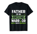 Father Awesome Warrior Mental T-Shirt - Fun Novelty Design Men Women - T-Shirt, Sweatshirt, Hoodie