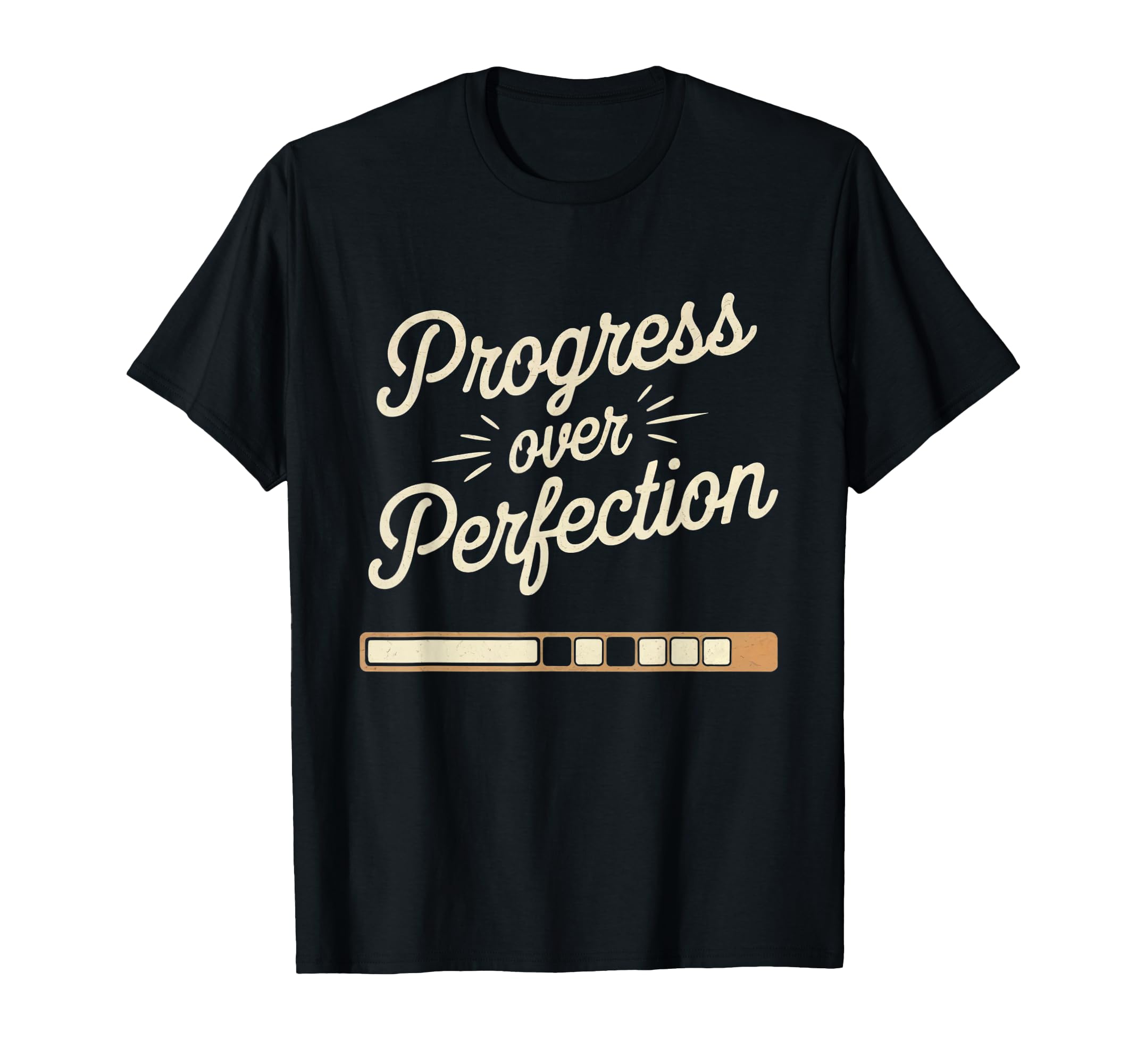 Progress Over Perfection Mental Health T-Shirt - Graphic Print Men Women - T-Shirt, Sweatshirt, Hoodie