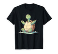 Meditation Tortoise Turtle Yoga T-Shirt - Aesthetic Graphic for Adults - T-Shirt, Sweatshirt, Hoodie