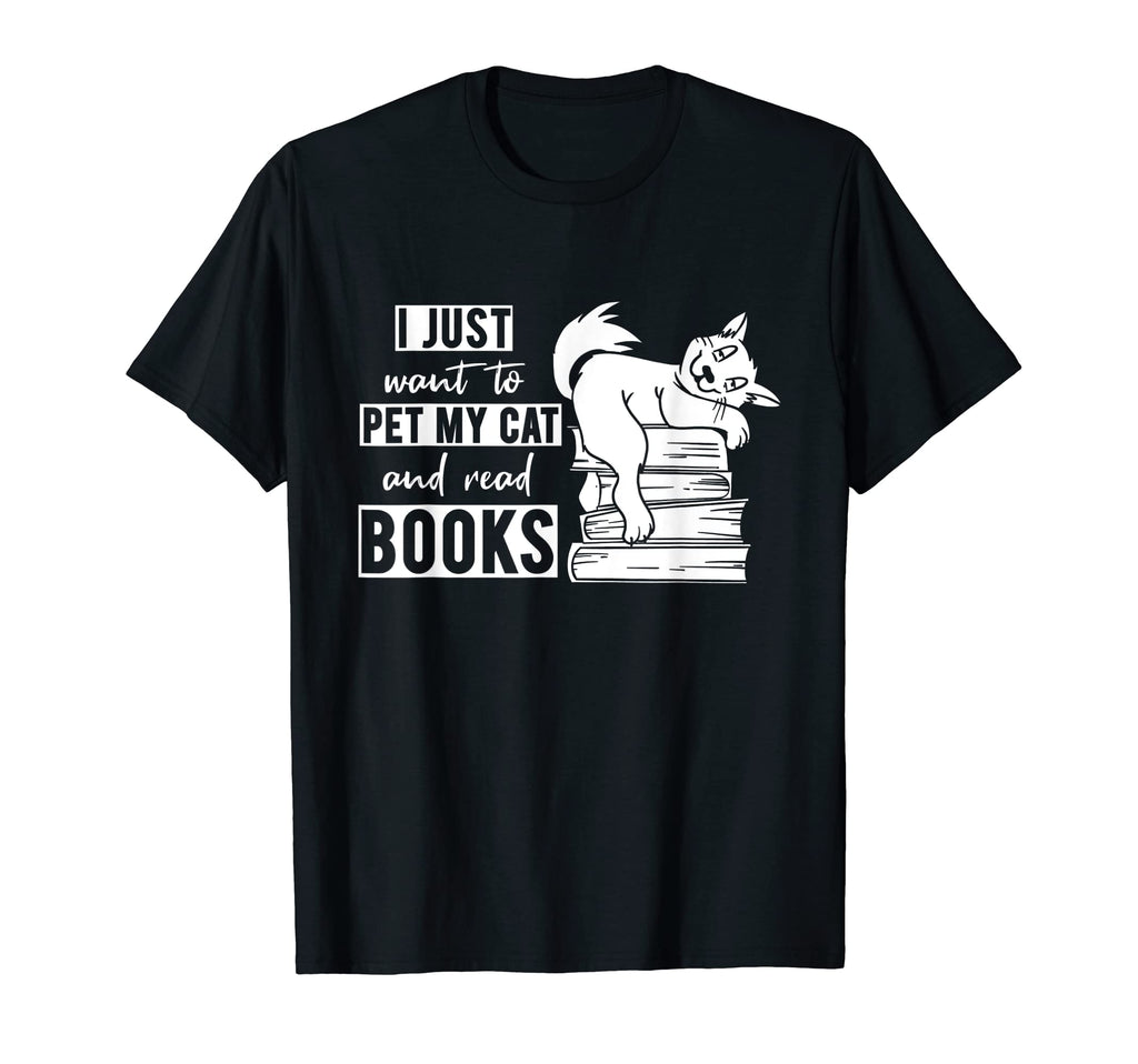 Funny Reading Lover Quotes I Need My Cat T-Shirt - Custom Art Print Unisex - T-Shirt, Sweatshirt, Hoodie