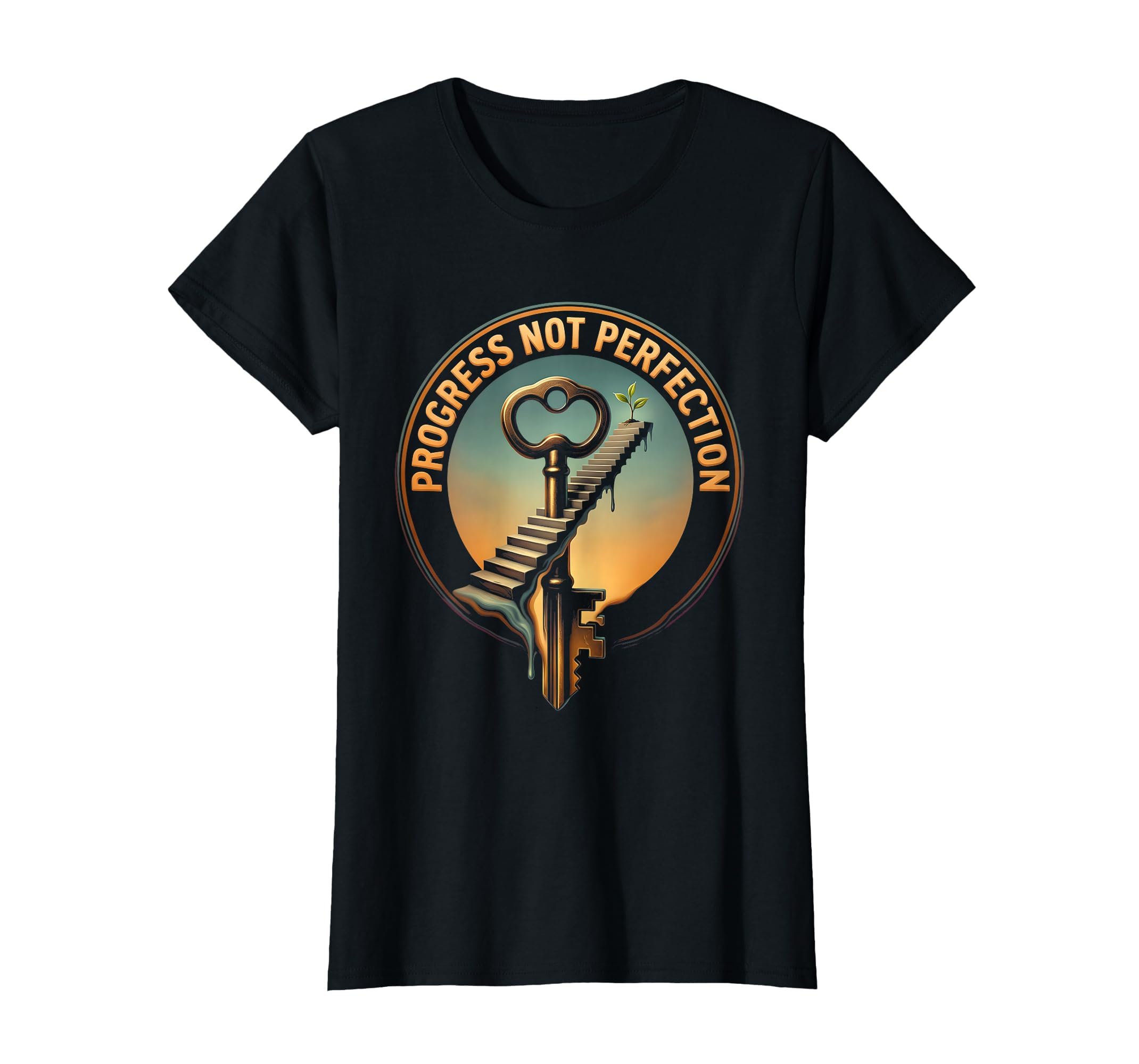 Progress Not Perfection Special T-Shirt - Minimalist Print Unisex - T-Shirt, Sweatshirt, Hoodie