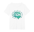 End Stigma Mental Health Awareness T-Shirt - Trendy Graphic Men Women - T-Shirt, Sweatshirt, Hoodie