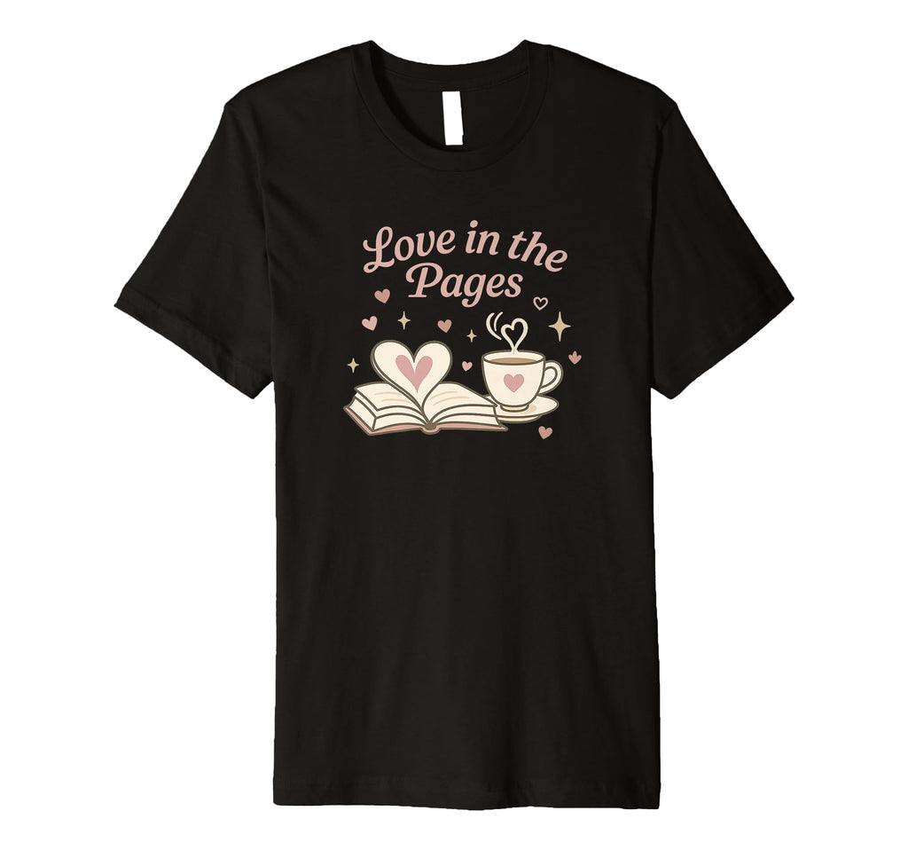Chapter Love Romance Reader Minimalist T-Shirt - Graphic Print for Adults - T-Shirt, Sweatshirt, Hoodie
