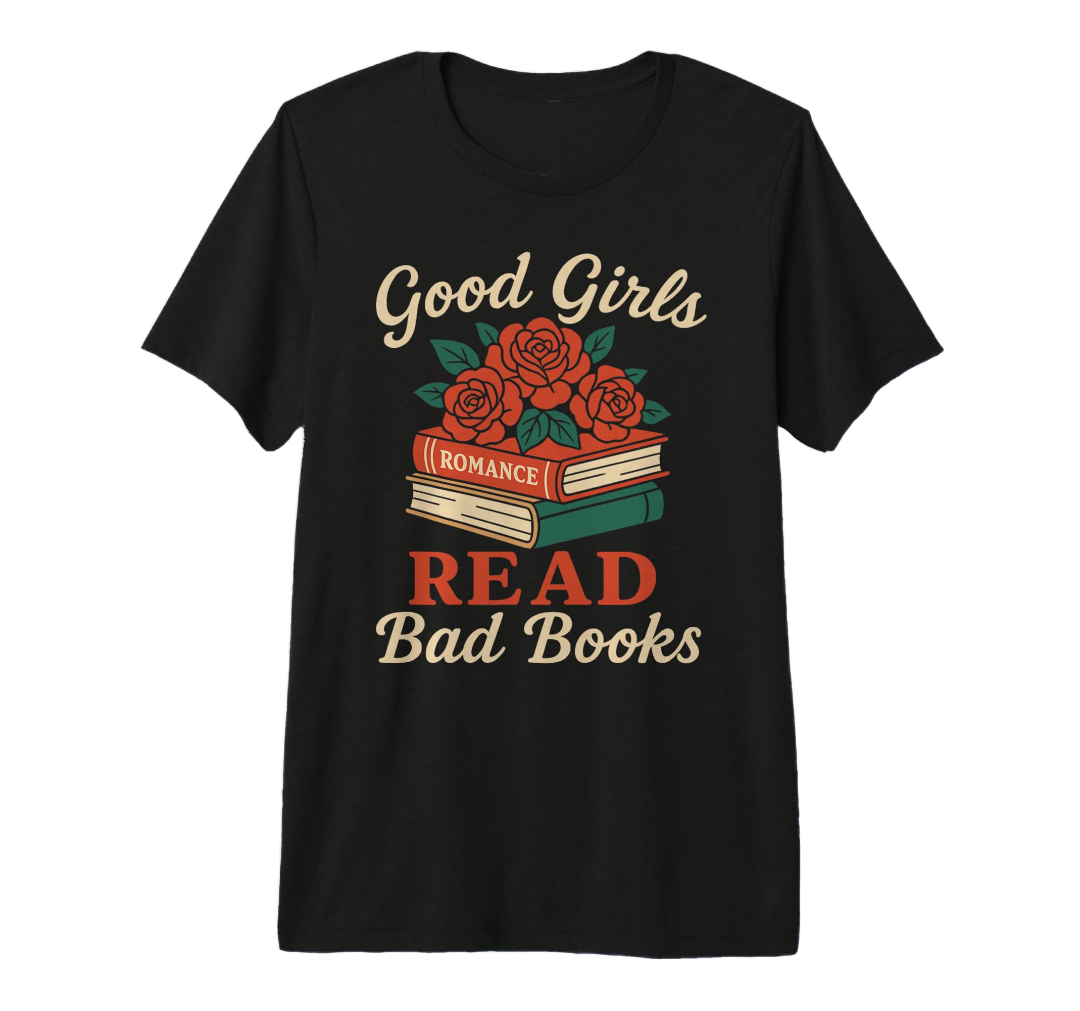 Good Read Bad Books Skeleton T-Shirt - Fun Novelty Design for Adults - T-Shirt, Sweatshirt, Hoodie